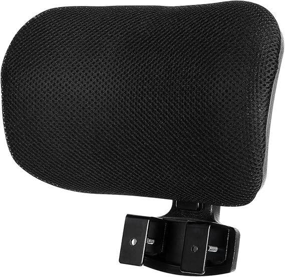 Operitacx Office Chair Headrest Attachment, Adjustable Head Rest for Office Chair, Universal Headrest Head Pillow for Office Chair Computer Chair(11x8.65 inch)