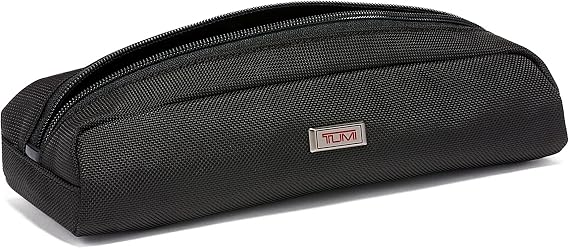 TUMI - Alpha Electronic Cord Pouch - Slim Zip Entry Travel Tech and Cable, Charger and Small Accessory Organizer - Black