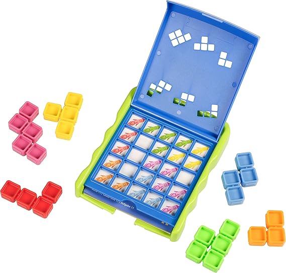 Educational Insights Kanoodle Jr. - 3D Brain Teaser Puzzles for Kids, Spatial Puzzle Games for Adults, Teens and Kids, Problem Solving Toys and Logic Puzzles, Single Player Games