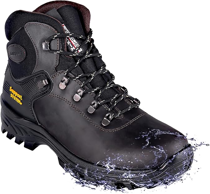 Grisport 10242D26G LONTRA Dakar Trekking Height Ankle Bottom Rubber Lining GRITEX Waterproof Metal Eyelets Support System