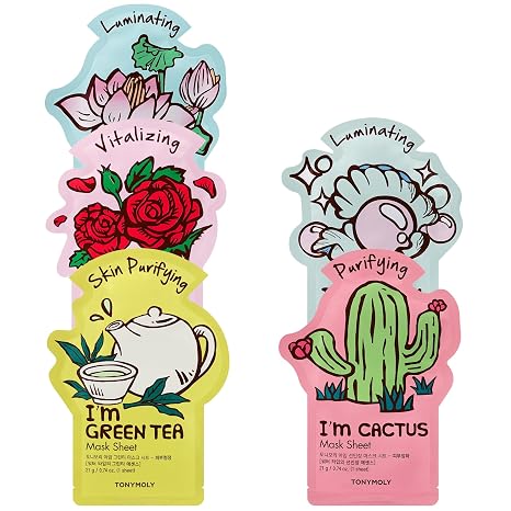 TONYMOLY I'm Face Sheet Masks - Hydrating & Soothing Korean Skincare