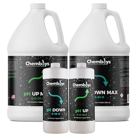 pH Up and Down Max pH Control for pH Imbalances, 16 Fl Oz (1 Pint)
