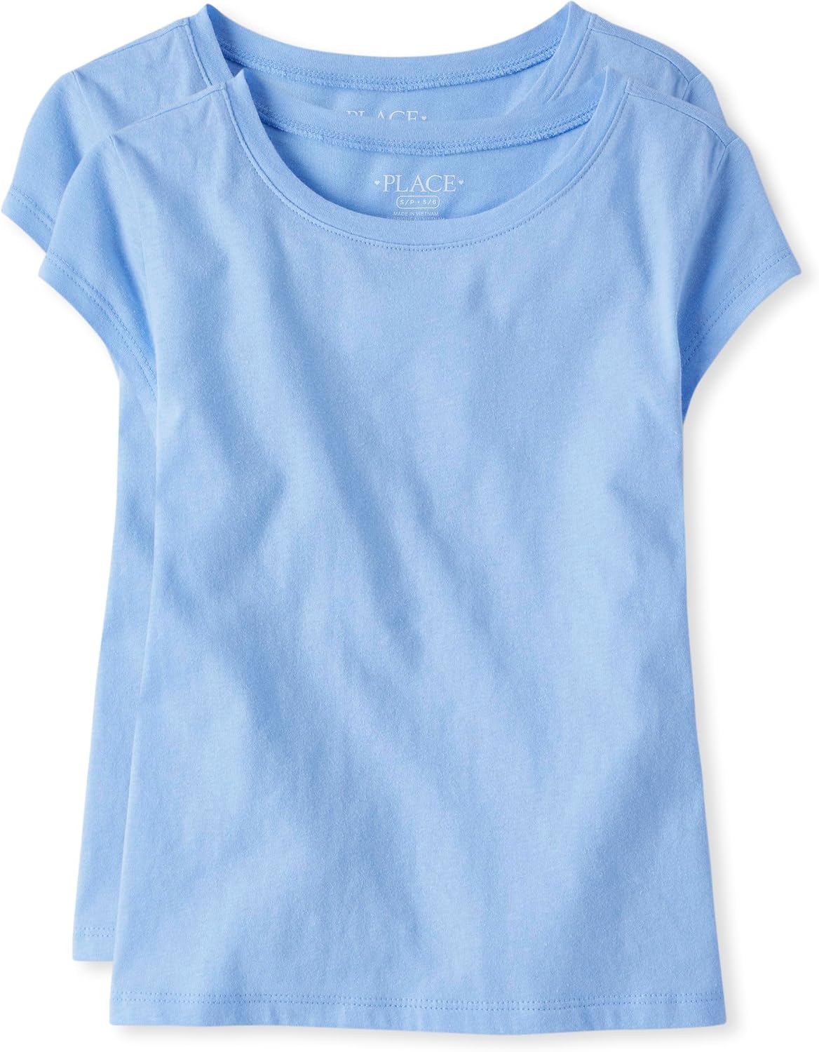 The Children's Place Girls' Everday Short Sleeve Layering T-Shirts