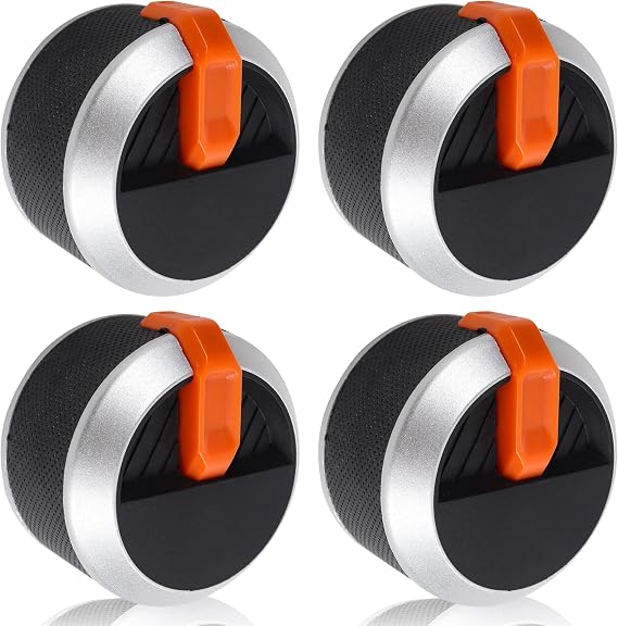 Gas Griddle Grill Orange Knobs for Blackstone 17" 22" 28" 36" Griddle
