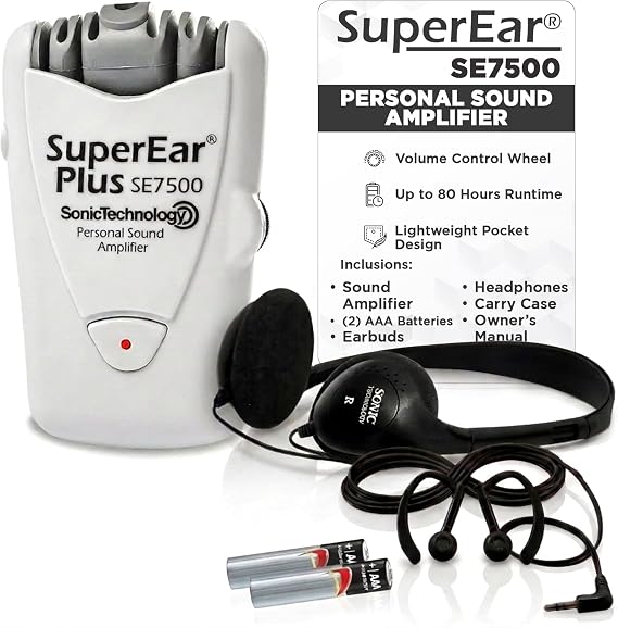 SuperEar SE7500 - Hearing Amplifiers, Personal Sound, Audio Accessories