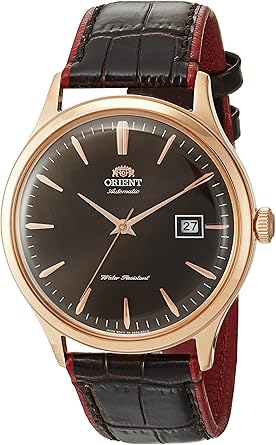 Orient AC08 V4 Japanese Automatic/Hand Winding Stainless Steel and Leather Dress Watch