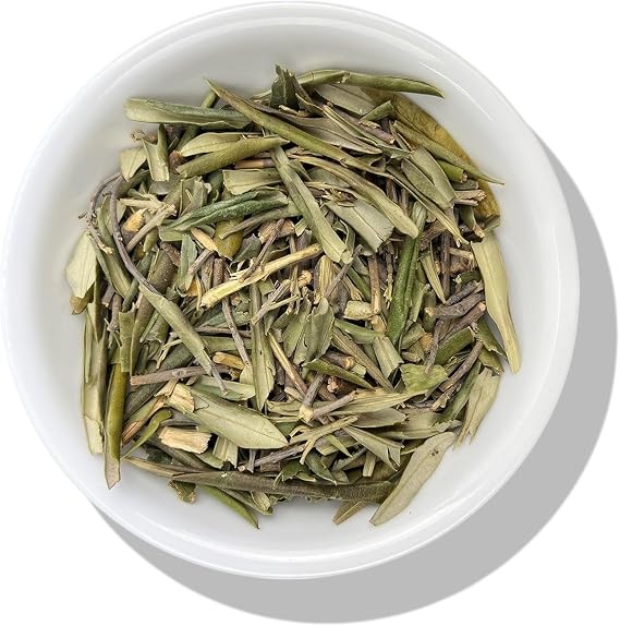 Evergreen Herbs Olive Leaves, Hoja De Olivo, Wildcrafted 4 oz. (113 Grams) Resealable Pouch to Ensure Freshness!
