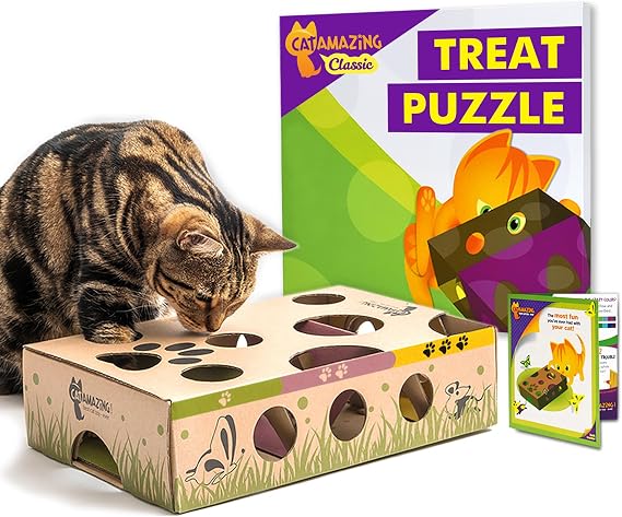 Cat Amazing Interactive Treat Maze and Puzzle CAT Toy