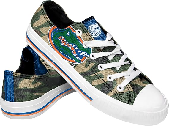 FOCO NFL womens Nfl Team Logo Ladies Fashion Low Top Canvas Sneakers Shoes
