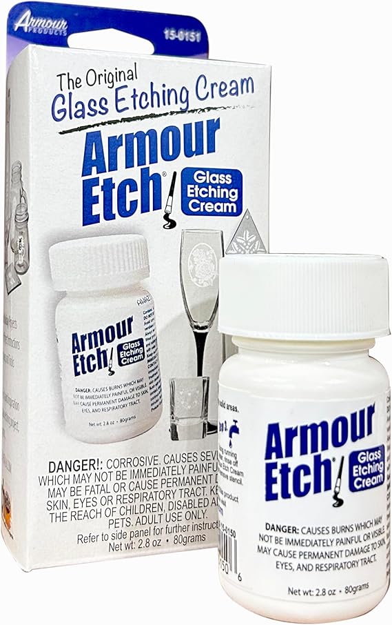 Armour Etch Etching Cream for Glass and Mirrors (Pkg/1)