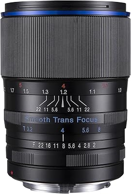 laowa ve10520 N – objetico of 105 mm for Nikon Camera, F2 STF Lens, Black