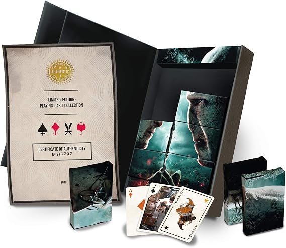 Harry Potter Official Limited Edition 8 x Playing Cards Collector Set