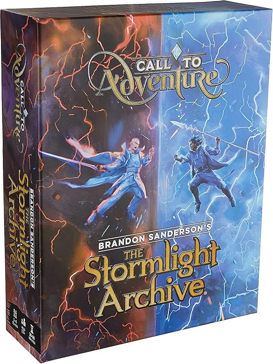 Brotherwise Games Call to Adventure: The Stormlight Archive | Narrative Fantasy with Hero Crafting Mechanics, 120-Card Standalone Experience, 1-4 Players Ages 13+, 45-60 Minutes