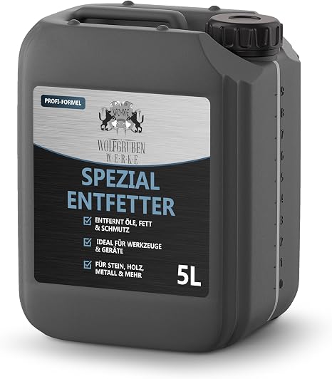 WO-WE Spezial Entfetter – Küchenreiniger & Fettlöser für Küche Fliesen Grill Küchenfronten – 5L