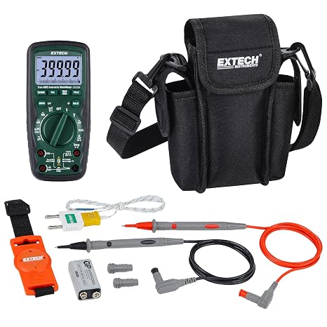 Extech EX530A Heavy Duty True RMS Multimeter, 50000 Count, IP67