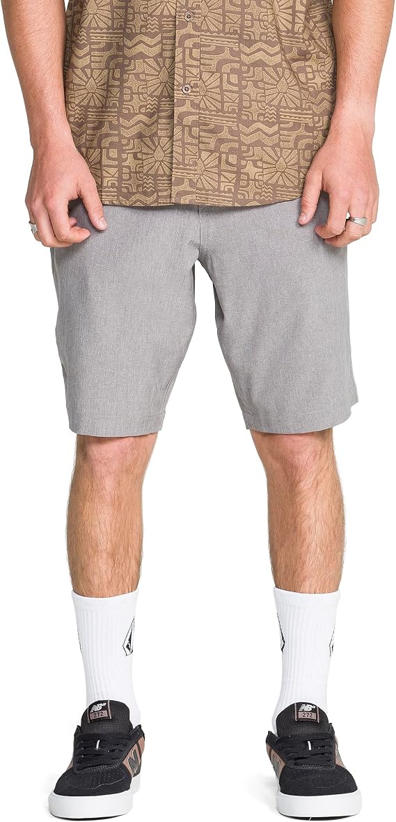 Volcom Men's Kerosene 21" Hybrid Chino Shorts Quick-Dry Stretch Fabric