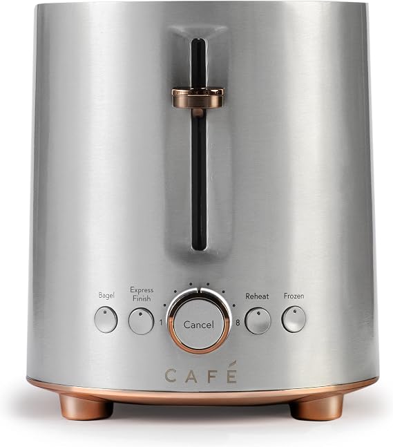 Cafe Express Finish 2-Slice Toaster with Wide Slots, Bagel Mode