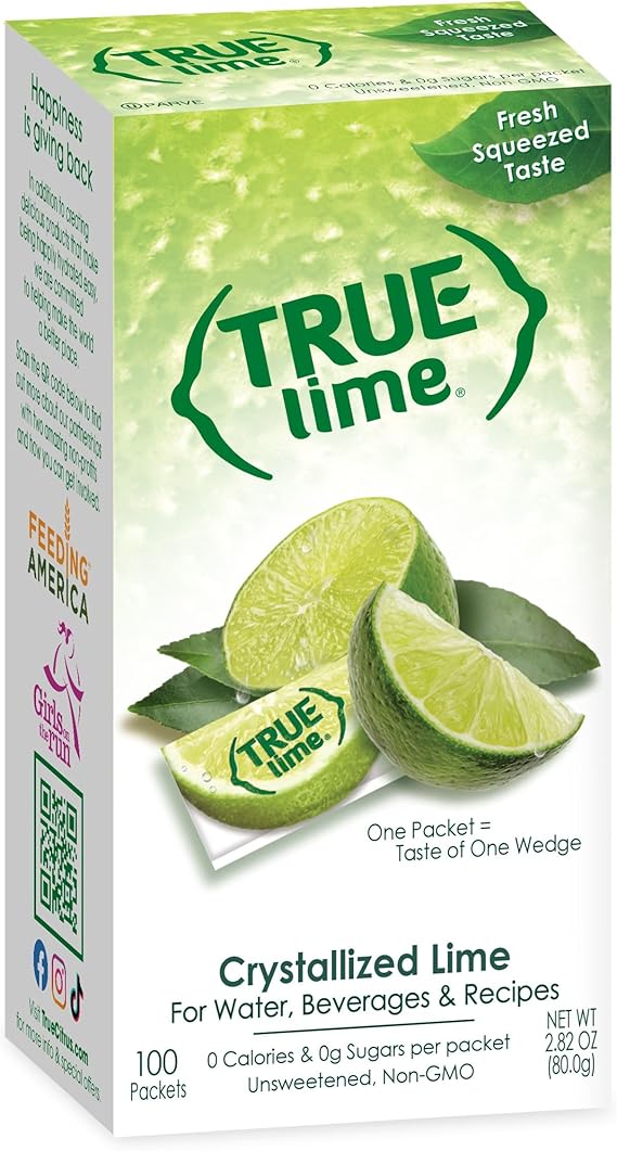 True Lime Bulk Dispenser Pack, 100 Count (2.82oz) by True Citrus