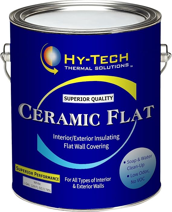 Insulating Ceramic Flat Paint - 1 Gallon