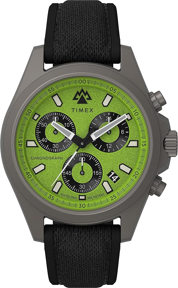 Timex Men's Expedition Field Chrono 43mm Eco-Friendly Fabric Strap Watch