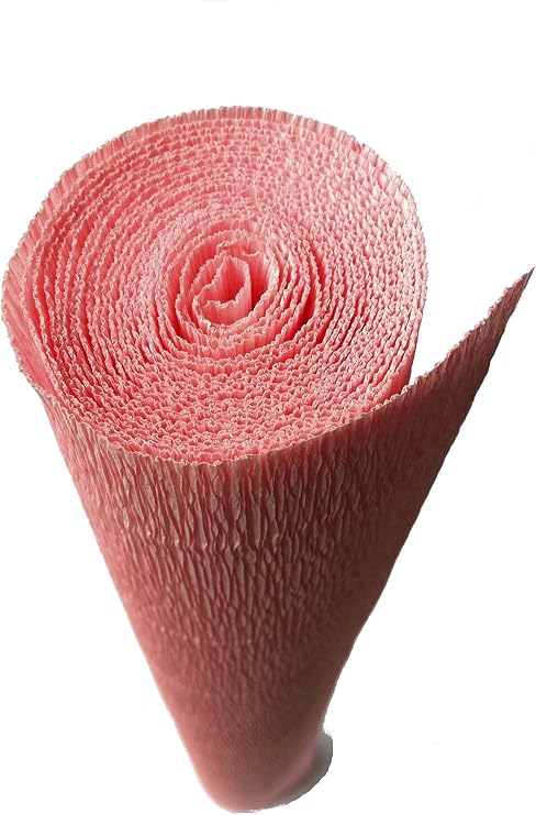 Premium Italian Crepe Paper Roll Heavy-Weight 180 Gram Solid Colors