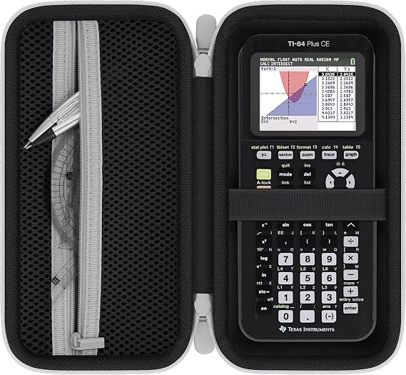 Hard Case for Texas Instruments TI-84 Evo/TI-84 Plus CE Calculator
