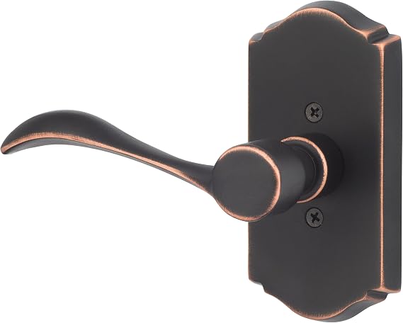 SURE-LOC SS100 11P RH Rustic Series Sandstone Dummy Lever with Right Hand, Vintage Bronze