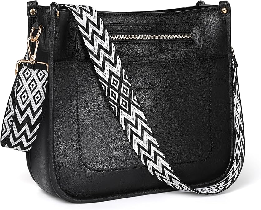 TANTOMI Crossbody Bags for Women Vegan Leather Cross Body Purse Handbags
