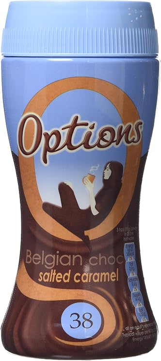 Options Belgian Chocolate Salted Caramel, 220g