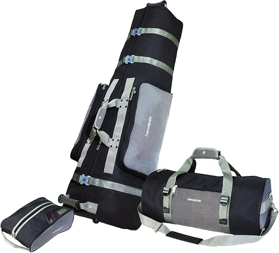 Samsonite Golf Deluxe 3 Piece Travel Set
