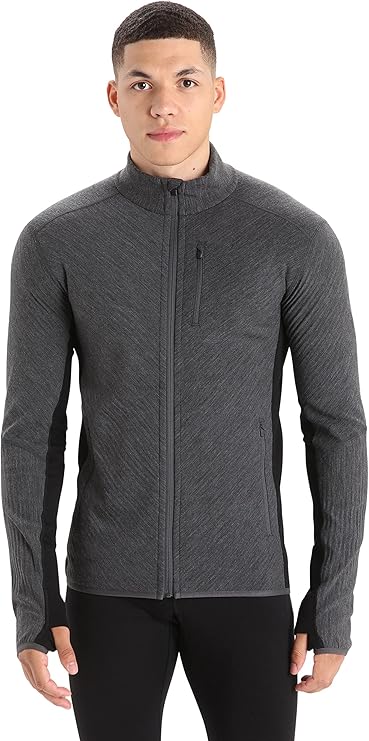 Icebreaker Merino Men's Descender Long Sleeve Full-zip