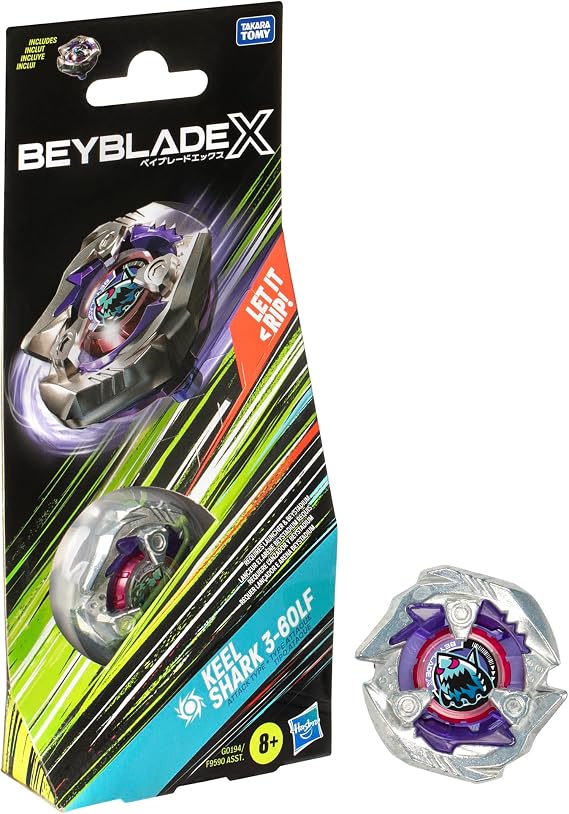 Beyblade X Booster Pack - G0194 - Keel Shark Topu 3-60LF