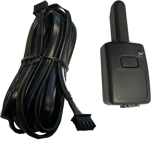 Directed Electronics 6166T Control Center with Integrated Valet Switch with Bright Blue Status LED Light