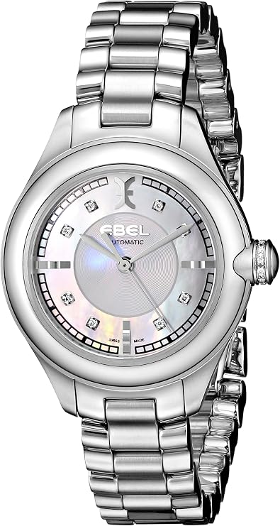 Ebel Women's 1216155 Onde Diamond-Accented Stainless Steel Watch