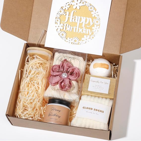 Birthday Gifts for Women, Happy Birthday Gift Box Set for Woman