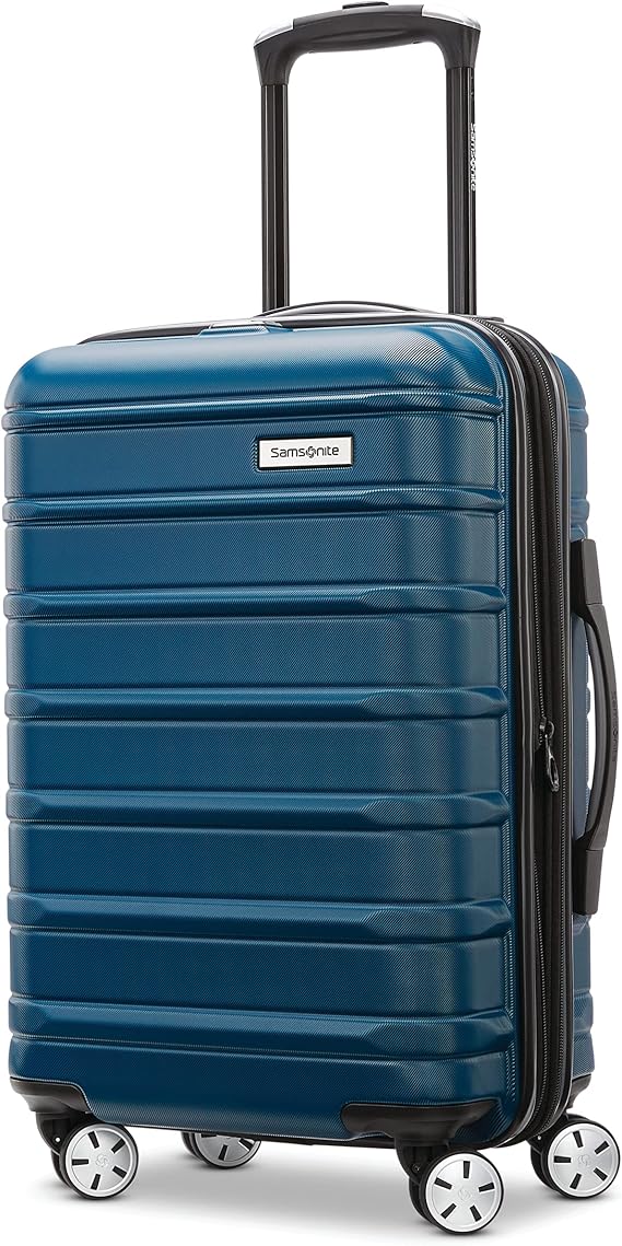Samsonite Omni 2 Hard Shell Suitcase Expandable Luggage with 360 Degree Wheels