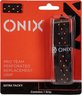 Onix Pickleball Pro Team Perforated Replacement Grip BlackOrange