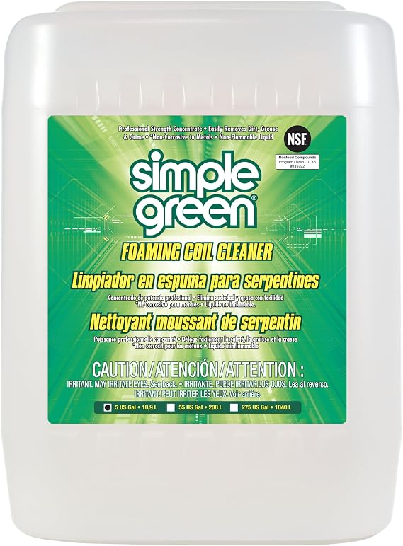 Simple Green Foaming Coil Cleaner 5 Gallon