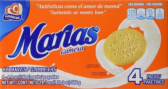 Gamesa Galletas Marias Cookies - 19.7 Oz Box, 4 Pack