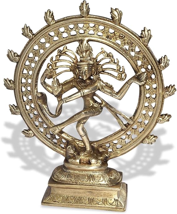 Aakrati Devyom DevyomCraft Brass Natraj Statue Collectible Figurine