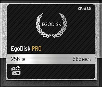 PRO 256GB CFast 2.0 Card - BLACKMAGIC DESIGN URSA MINI 4K 4.6K | CANON XC10 XC15 1DX MARK II C200 | HASSELBLAD H6D-50C H6D-100C | ATOMOS | PHANTOM VEO S -