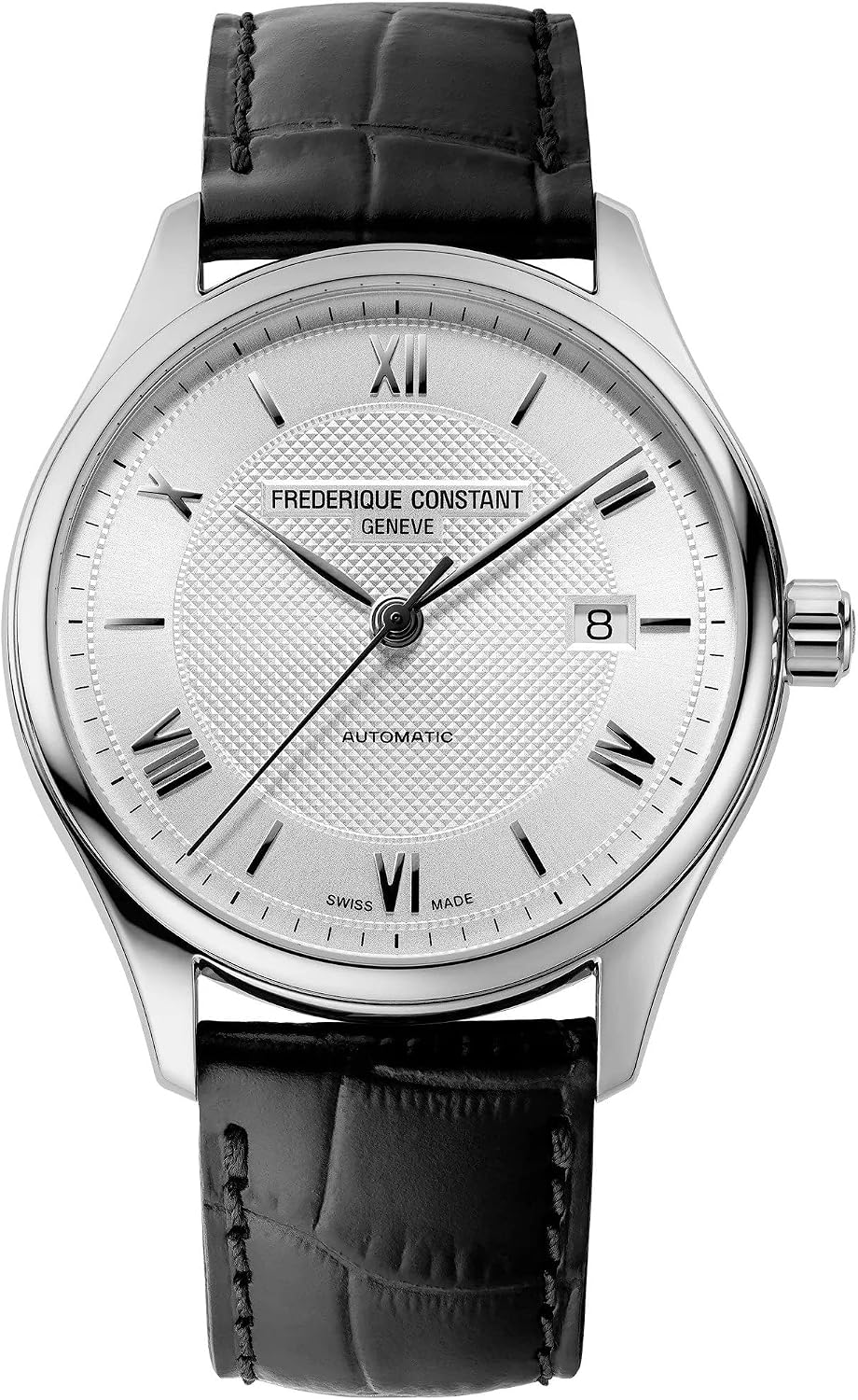 Frederique Constant Classics Index Automatic Movement Silver Dial Mens Watch FC-303MS5B6, Automatic Watch