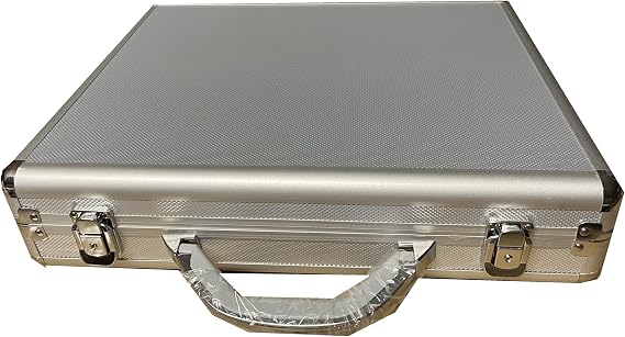 SunnyHouse Aluminum Watch Case for 24 Watches, Collectors Display Storage Organizer Briefcase