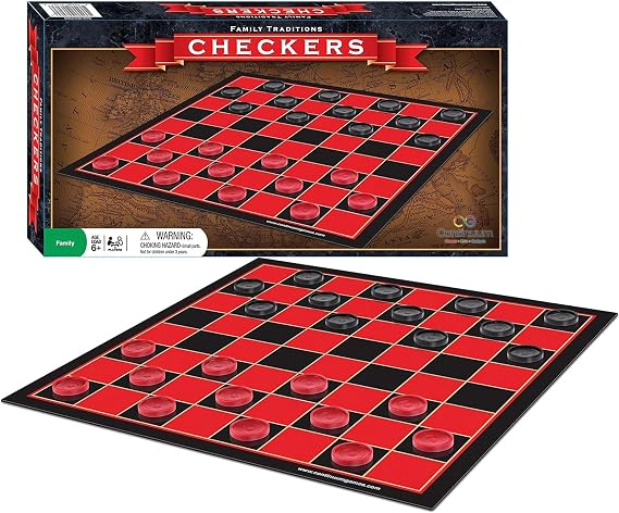 Continuum Games Checkers Family Traditions Board Games for 72 months to 1188 months