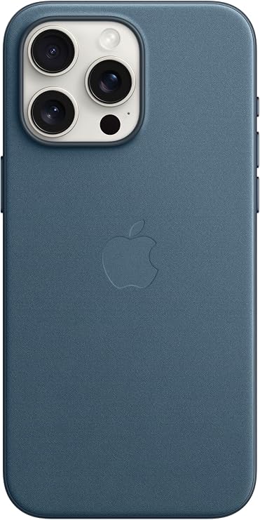 Apple iPhone 15 Pro Max FineWoven Case with MagSafe - Pacific Blue