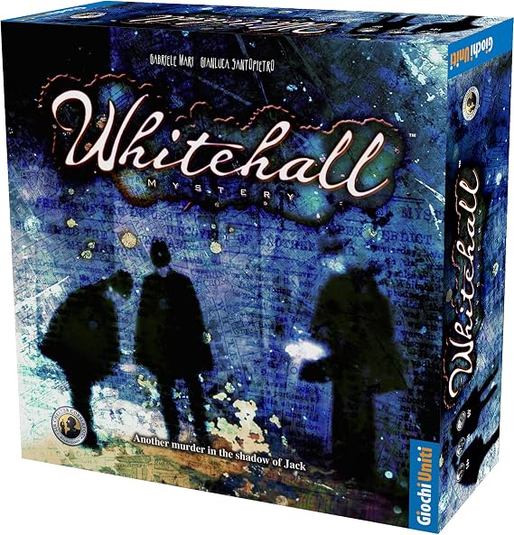 Whitehall Mystery Board Game | Strategy Game for Teens and Adults | Detective Board Game | Fun Game for Game Night | Ages 13 and up| 2 to 4 Players | Average Playtime 60 Minutes | Made by Giochi Uniti
