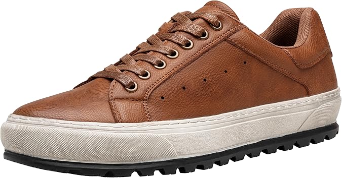 Jousen Men's Casual Shoes Retro Men's Casual Dress Sneakers Comfortable Lightweight Casual Sneakers Shoes for Men