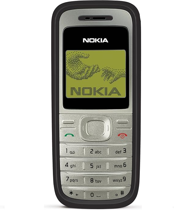 nokia 1200 black (organizer 3 games) handy