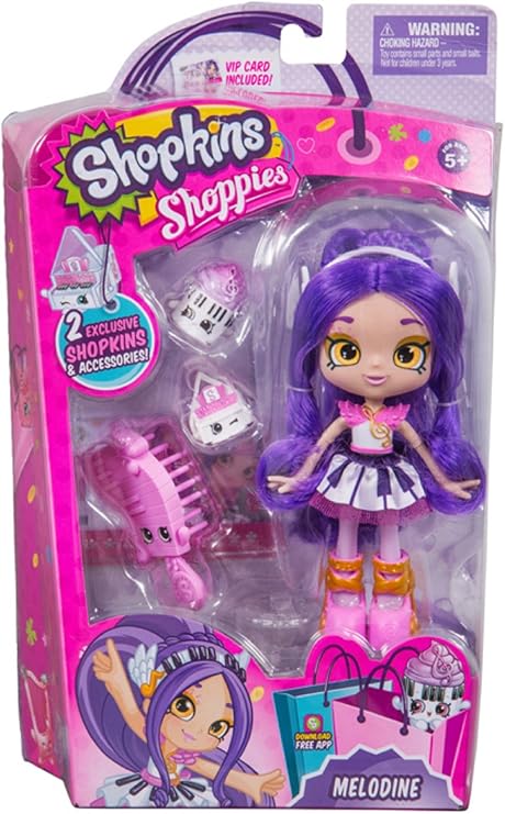 Shopkins Shoppies S3 Dolls Single Pack - Melodine