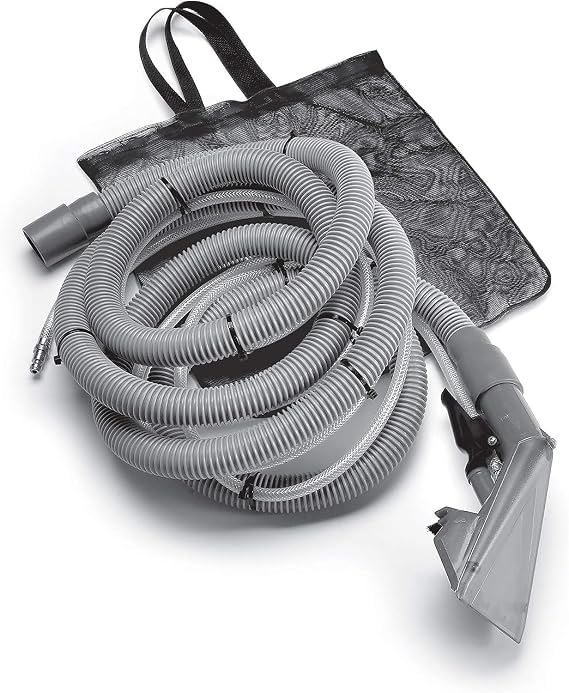 Rug Doctor Universal Upholstery Tool Attachment for X3 Commercial Carpet Cleaner, 12-ft Hose, for Carpet, Rugs, Upholstery, Stairs, Mattresses, More | Long 12-ft Flexible Hose for Cleaning Stairs, Upholstery, Rugs, Car Interiors, Spray, Scrub and Extract Dirt and Stains